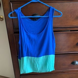 Colorblock tank